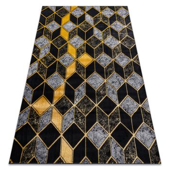 Alfombra Gloss Moderno  400b 86 Elegante, Glamour, Art Deco, 3d Гео 280x370 Cm