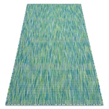 Moderno Fisy Alfombra Sisal 20777 Rayas, Mezcla Azul 120x170 Cm