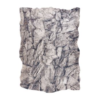 Alfombra Tine 75417a Roca, Piedra - Moderno, Forma Irregular Crema / G 195x290 Cm