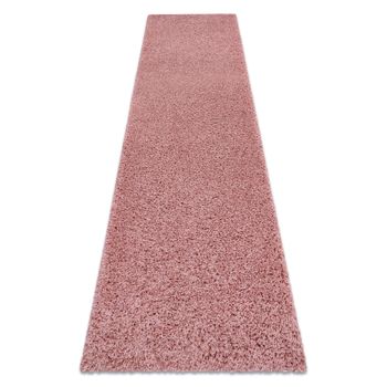 Alfombra, Alfombra De Pasillo Soffi Shaggy 5cm Rosado - Para La Cocina 70x200 Cm