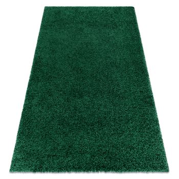 Alfombra Soffi Shaggy 5cm Botella Verde 120x170 Cm