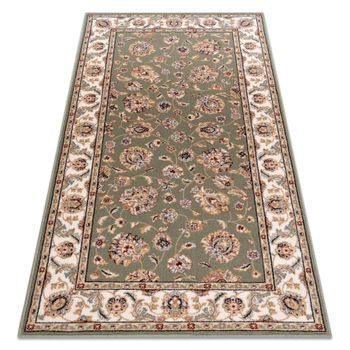 Alfombra Nain Ornamento, Marco 7338/51088 Verde / Beige 120x170 Cm