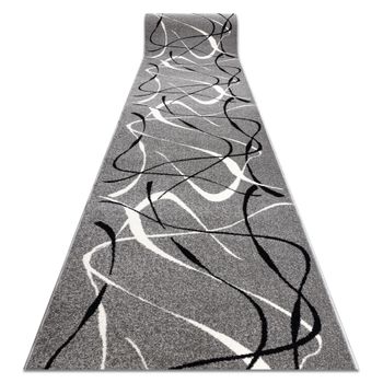 Alfombra De Pasillo Silver Choco Gris 70 Cm 70x240 Cm