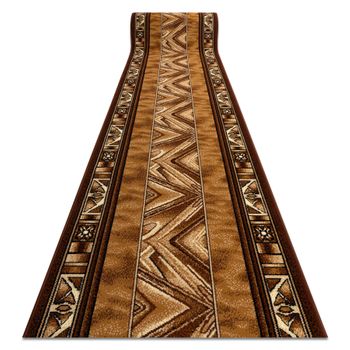 Alfombra De Pasillo Bcf Opal Dorado Oscuro 100 Cm 100x130 Cm