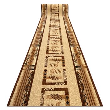 Alfombra De Pasillo Bcf Jaś Beige  140 Cm 140x160 Cm