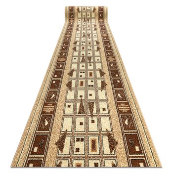 Alfombra De Pasillo Bcf Jetta Dzeta Beige 64 Cm 64x360 Cm