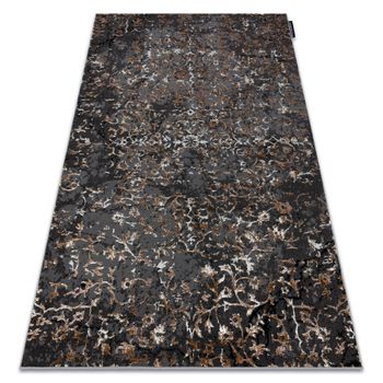 Alfombra De Luxe Moderna 2080 Ornamento Vintage - Structural Gris 140x190 Cm