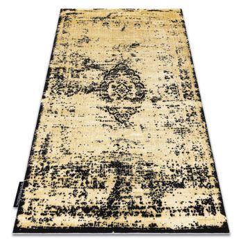 Alfombra De Luxe Moderna 2083 Ornamento Vintage - Structural Oro / Gri 200x290 Cm