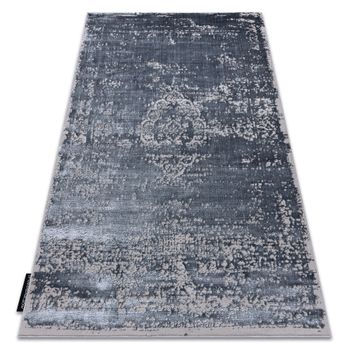 Alfombra De Luxe Moderna 2083 Ornamento Vintage - Structural Gris 140x190 Cm