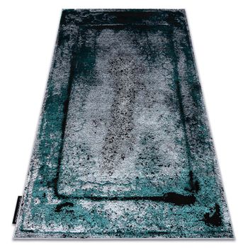 Alfombra De Luxe Moderna 624 Marco - Structural Gris / Verde 140x190 Cm