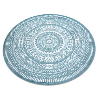 Alfombra Fun Napkin Servilleta Circulo - Azul  Circulo 140 Cm