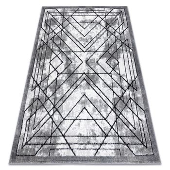 Alfombra Moderna Cozy Tico, Geométrico - Structural Dos Niveles De Ve 140x190 Cm