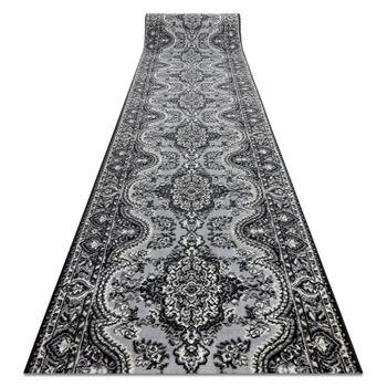 Alfombra De Pasillo Bcf Morad Wiosna Rosetón Gris 120 Cm 120x860 Cm