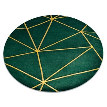 Alfombra Emerald Exclusivo 1013 Circulo - Glamour, Elegante Geométric Circulo 200 Cm