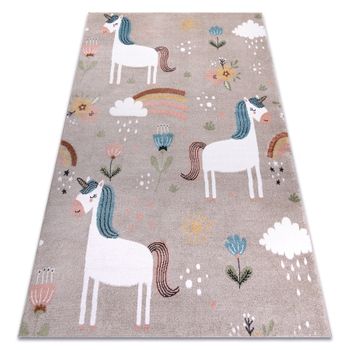 Alfombra Vintage Lavable En Lavadora Gris/azul 160x213 Cm - Diseño Elsa con  Ofertas en Carrefour