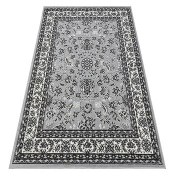 Alfombra Bcf Morad Klasyk Clásico - Gris 300x400 Cm