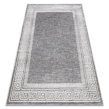 Alfombra Mateo 8033/644 Moderna Griego, Marco - Estructural Gris  280x370 Cm