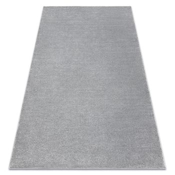 Alfombra Softy Llanura Color Sólido Gris 180x270 Cm