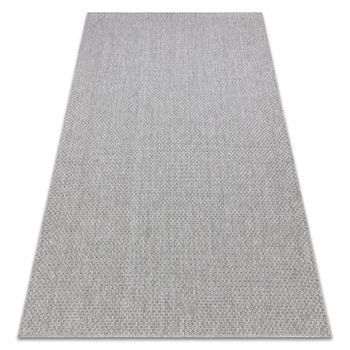 Alfombra Mimo 6272 Sisal Exterior Gris Claro 180x270 Cm