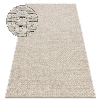 Alfombra Origi 3661 Beige - Hilo De Sisal Tejido Plano 58x100 Cm