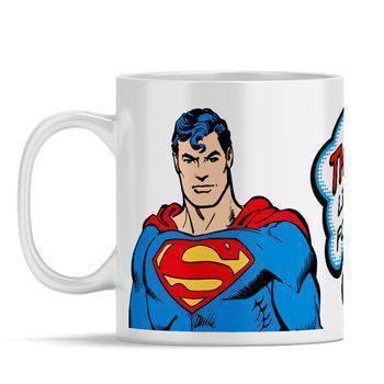 Taza Dc Superman 071 Capacidad 330ml