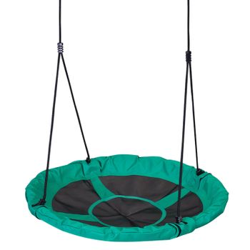 Greenmill Columpio Nido De Cigüeña, 100 Cm De Diámetro, Hasta 150 Kg, Verde, Gr0128