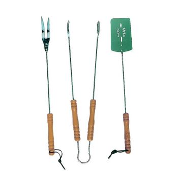 Set Accesorios De Barbacoa 3 Piezas Utensilios