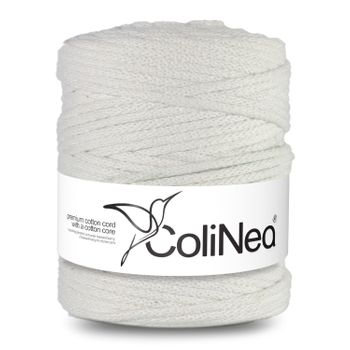 Colinea Cordón De Algodón Con Núcleo De Algodón, Cuerda Trenzada, 5 Mm (blanco, 200 M)