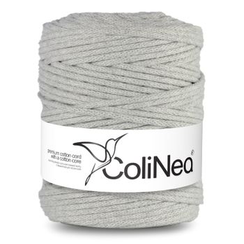 Colinea Cordón De Algodón Con Núcleo De Algodón, Cuerda Trenzada, 5 Mm (gris Claro, 200 M)