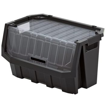 Caja De Herramientas Móvil Con Organizador Connect Negro Keter con Ofertas  en Carrefour