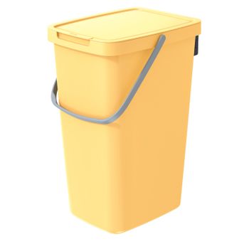 Cubo De Basura Cubo De Reciclaje 20l Color Amarillo Prosperplast