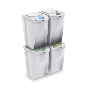 Set 4x35l Papeleras Reciclaje sortibox - Prosperplast