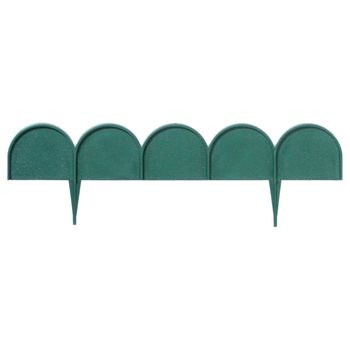 Bordura Para Jardin. Mod. Line                     Medida. 9 Cm. X 10 Mts. 20 Pcs X Caja. Verde