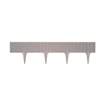 Bordura Para Jardin. Mod. Ibra                    Medida. 18,6 Cm. X 3,9 Mts. 5 Pcs X Caja. Gris