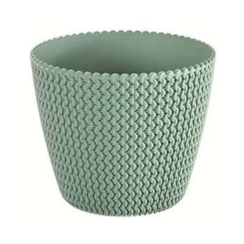 Maceta Redonda Plástico Prosperplast Splofy Ø25,9 X 22 Cm Menta