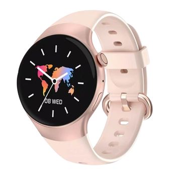 Reloj Conectado Rosa Sport Rubicon Tracker Sport Gestión Y Notificaciones