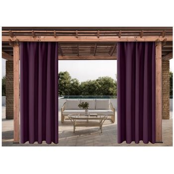 Cortina De Exterior Jardin 155x200cm, 4ud Para Terraza/balcón, Naranja con  Ofertas en Carrefour