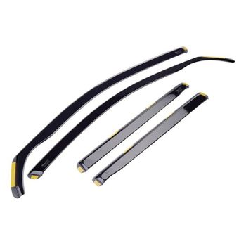 Deflector De Viento Heko 31169 5d Frontal Trasero 4 Pcs