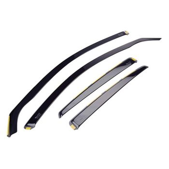 Deflector De Viento Heko 10239 5d Frontal Trasero 4 Pcs