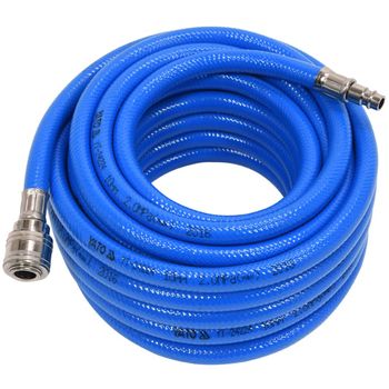 Manguera De Aire Con Acoplamiento De Pvc Azul 10 Mm X 10 M Yato