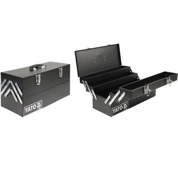 Caja De Herramientas De Acero 460x200x225 Mm Yato