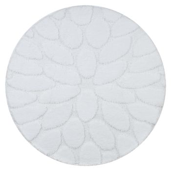 Alfombra De Baño Supreme Círculo Stones, Piedras, Antideslizante, Su Circulo 67 Cm