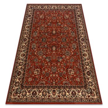 Alfombra De Lana Kashqai 4362 200 Ornamento Burdeos / Beige  135x200 Cm