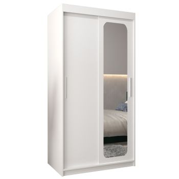 Armario Promo T2 De Puertas Correderas 200/100/62 2 Puertas (blanco/blanco)