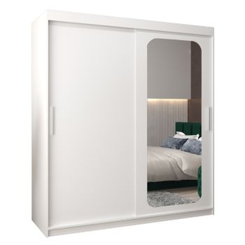 Armario Promo T2 De Puertas Correderas 200/180/62 2 Puertas (blanco/blanco)