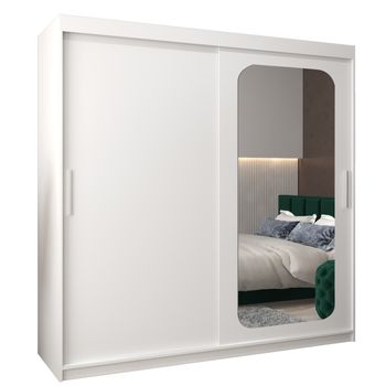 Armario Promo T2 De Puertas Correderas 200/200/62 2 Puertas (blanco/blanco)