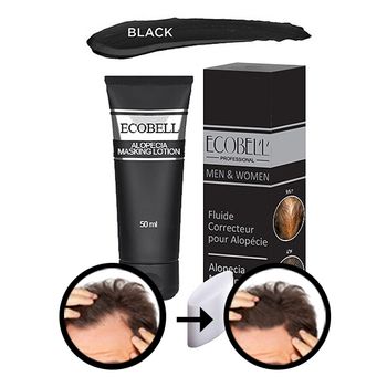 Ecobell Maquillaje Capilar Masking Lotion 50 Ml 00 Black Negro