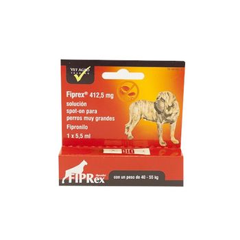 Pipeta Fipronilo Fiprex "xl" Spot-on Perros Gigantes (40-55kg) Pulgas Y Garrapatas - 1 Pipeta