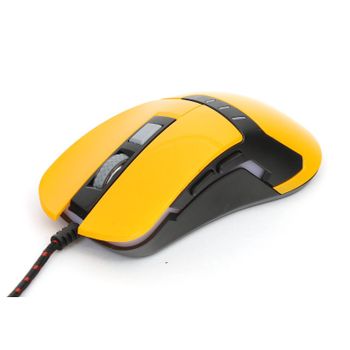 Omega Ratón Gaming Varr Om-270 Amarillo