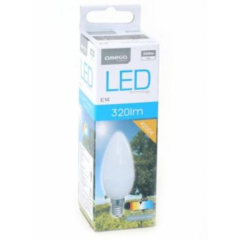 Bombilla Led Vela Omega E14 4w 320 Lm 4200 K Luz Natural